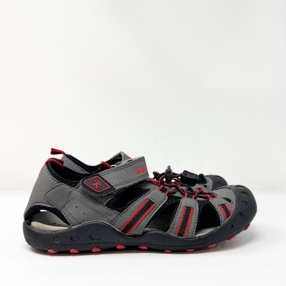 Kamik Crab Sporty Outdoor Water Shoes Gray Red Boys Size 5